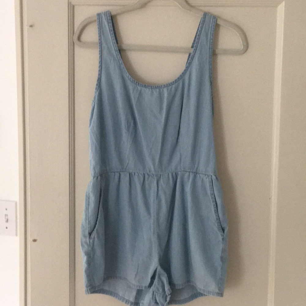Light Chambray Romper
